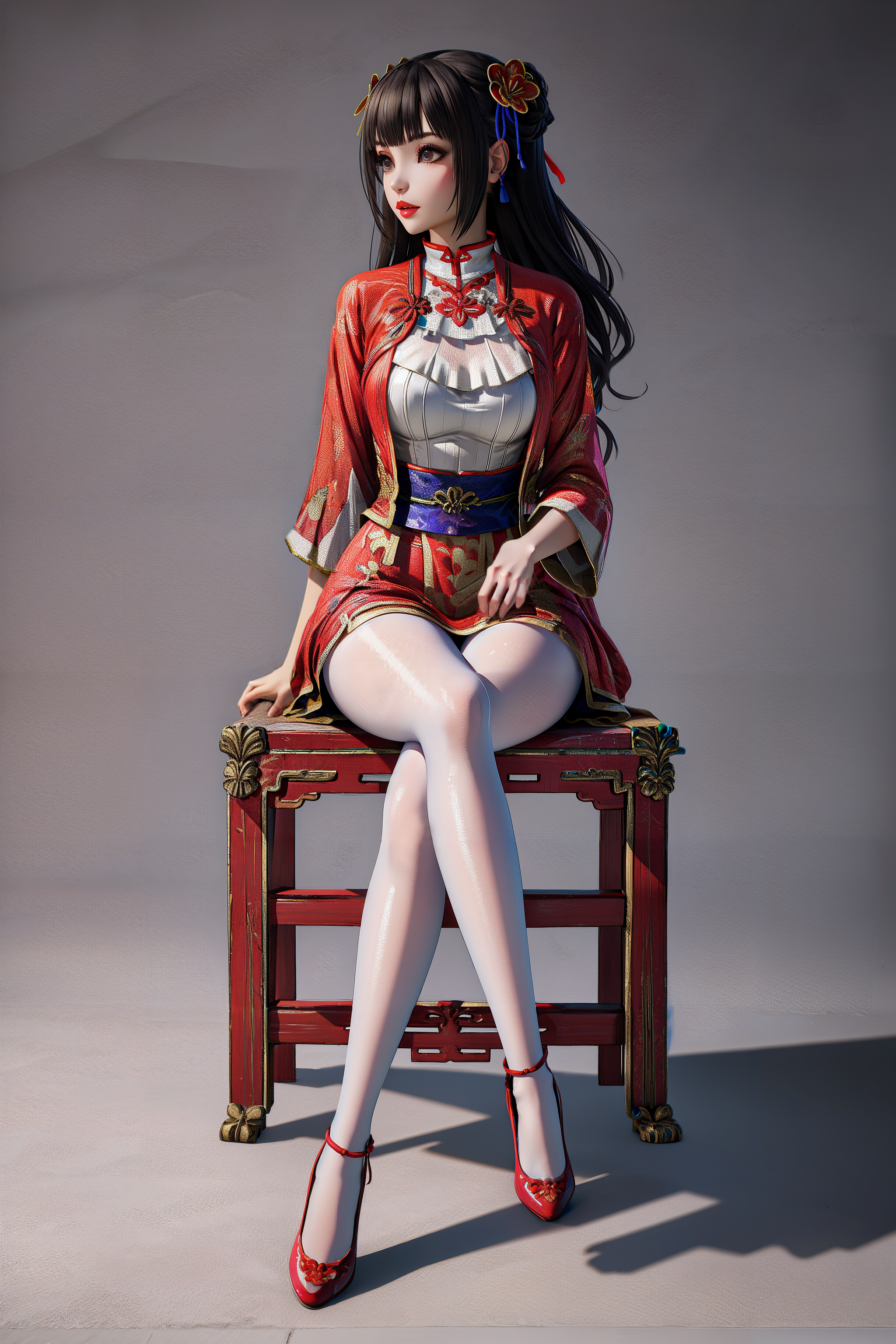 00106-180539018-masterpiece, best quality, 1girl, solo, white pantyhose, chinese clothes, sitting, looking to the side.png